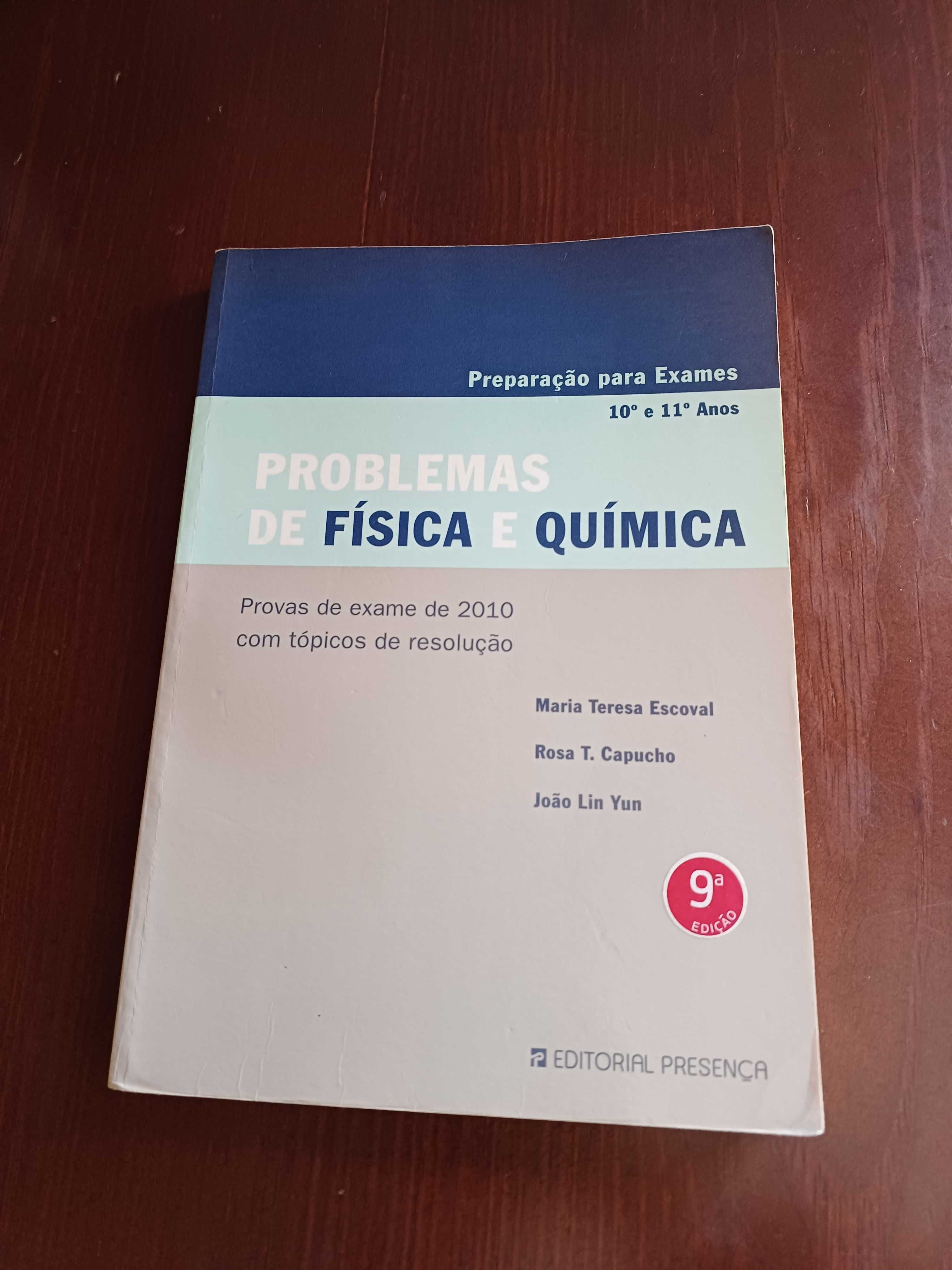 Problemas de Física e Química A - 10º/11º anos