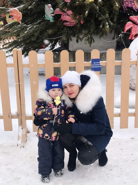 Зимова парка з натуральним хутром
