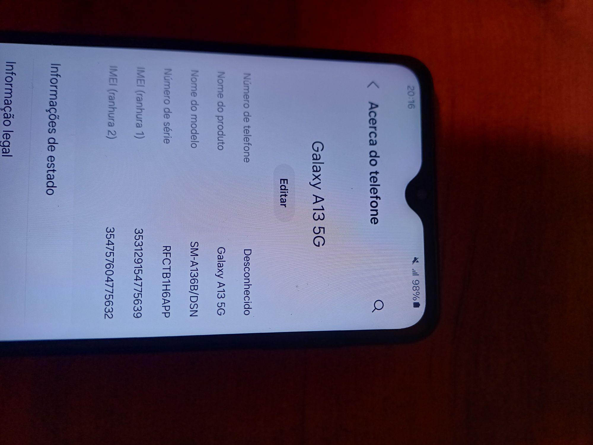 - Samsung A13 5G -