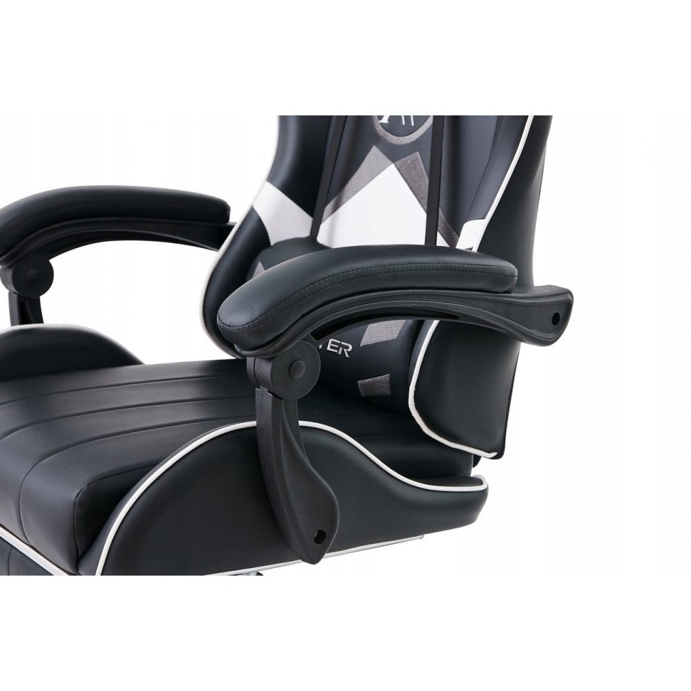 Геймерське крісло NKPlayer з підставкою для ніг. 130х65х65. 125кг