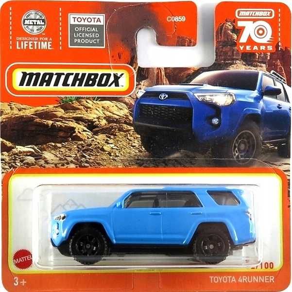 MATCHBOX TOYOTA 4RUNNER niebieski 70-lecie Matchbox