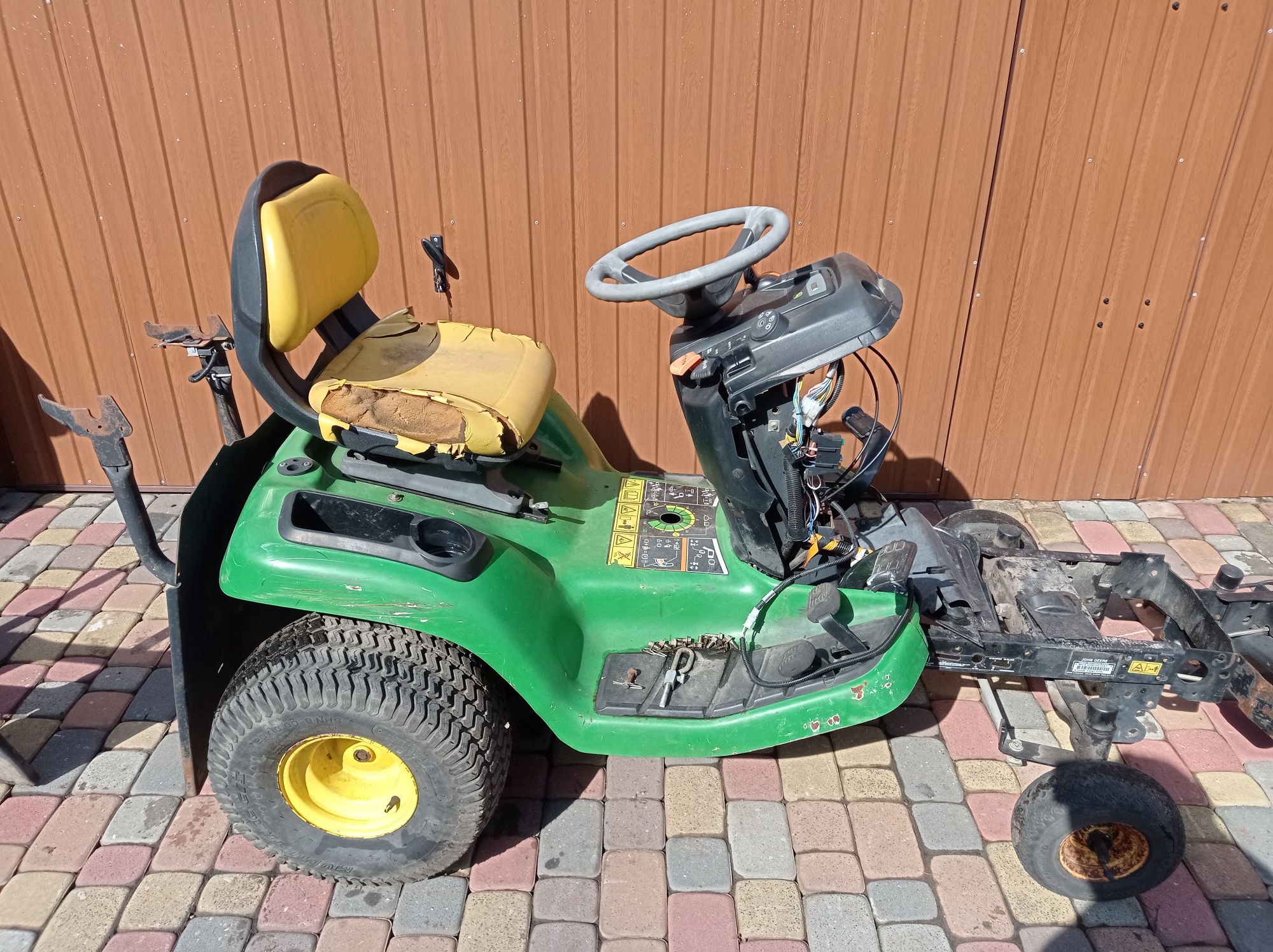2x kosiarka traktorek John Deere x300r skrzynia biegów Hydro