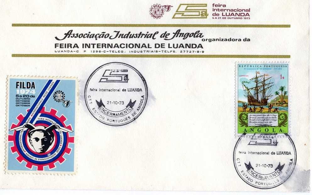 Angola - 1973out21 = 5ªFeira Internacional Luanda.Encerramento
