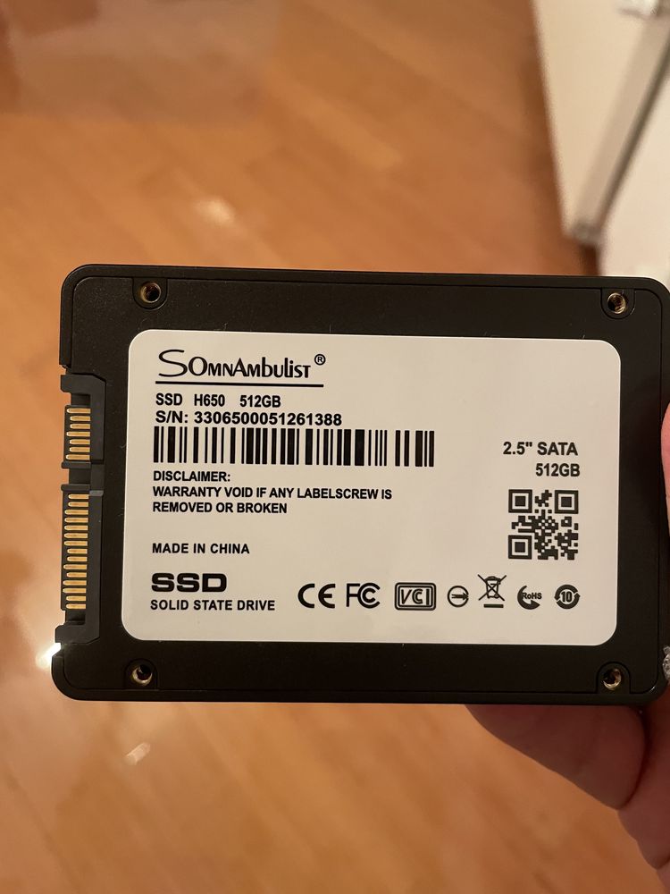 SSD диски SomnAmbulist 512 Gb