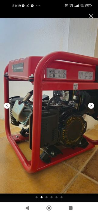 Vendo gerador gasolina alemão 4T de 1100w