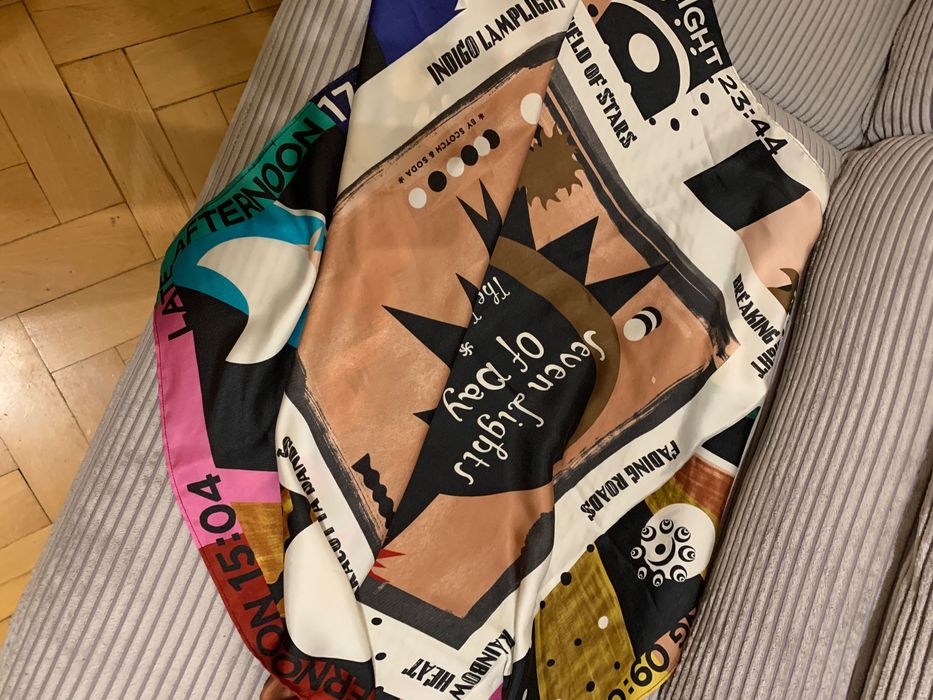 Scotch &Soda chusta wielokolorowa 87x87