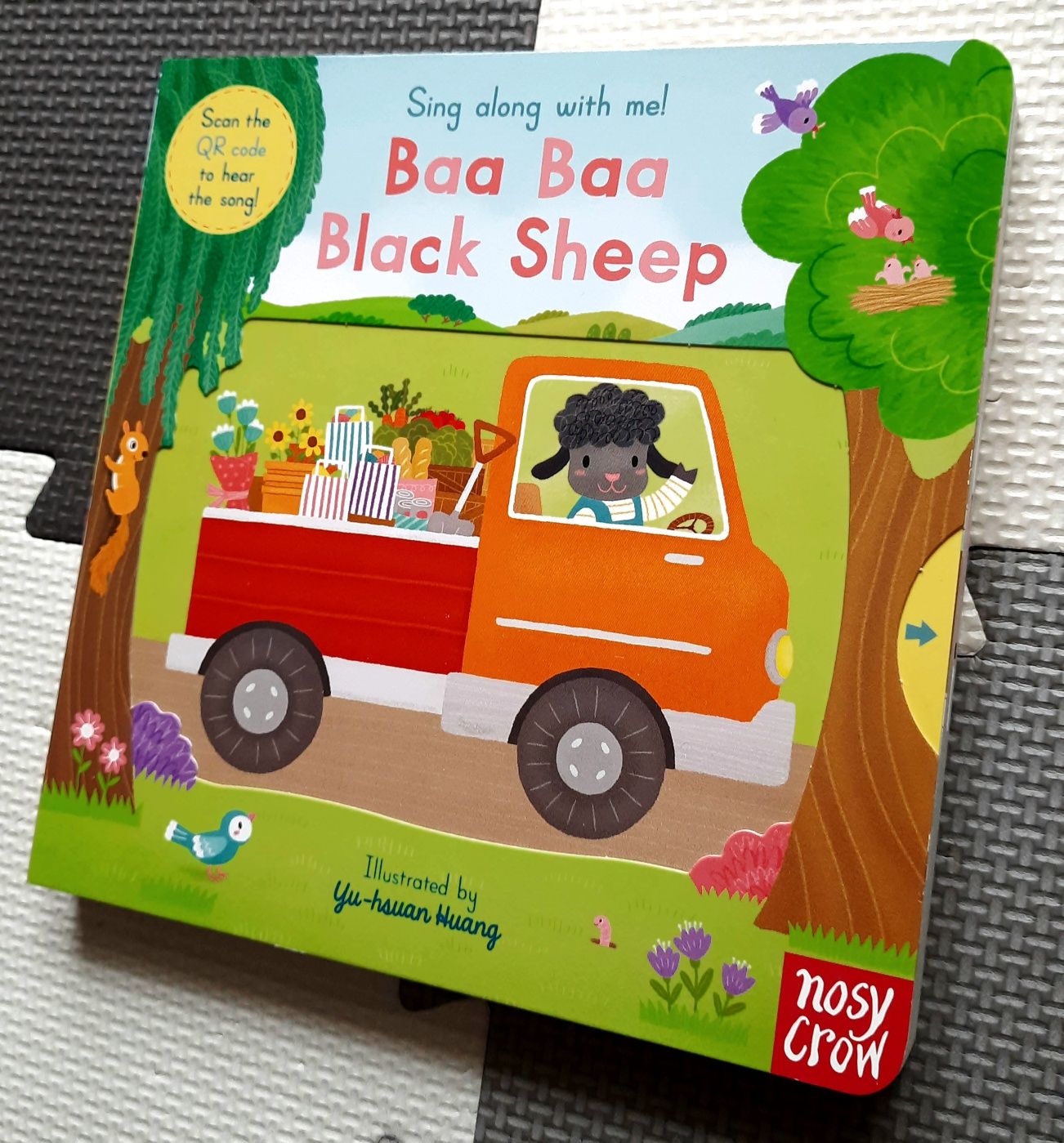 Baa Baa Black Sheep rymowanka do śpiewania książeczka po angielsku