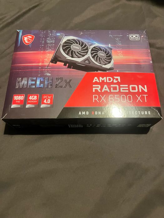 Komputer do gier RX 6500xt/i5 9400/16gb ram 2666