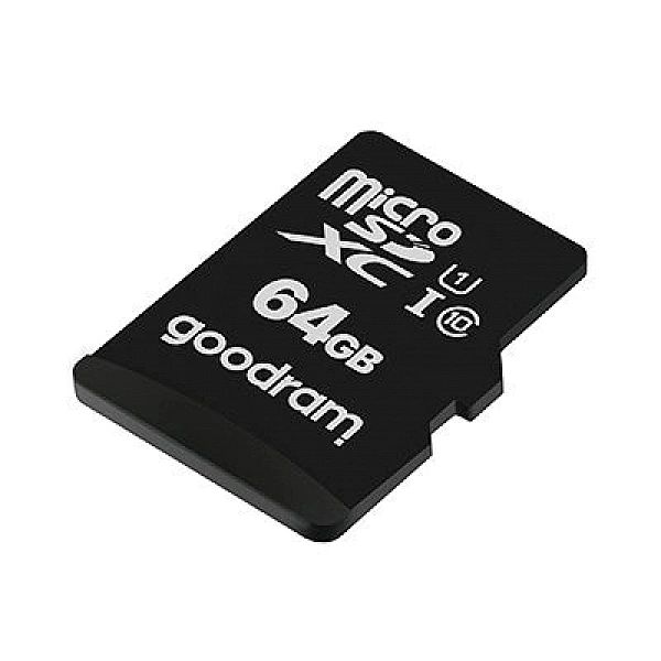 Goodram Microcard 64 GB karta pamięci micro SD XC UHS-I class 10, adap