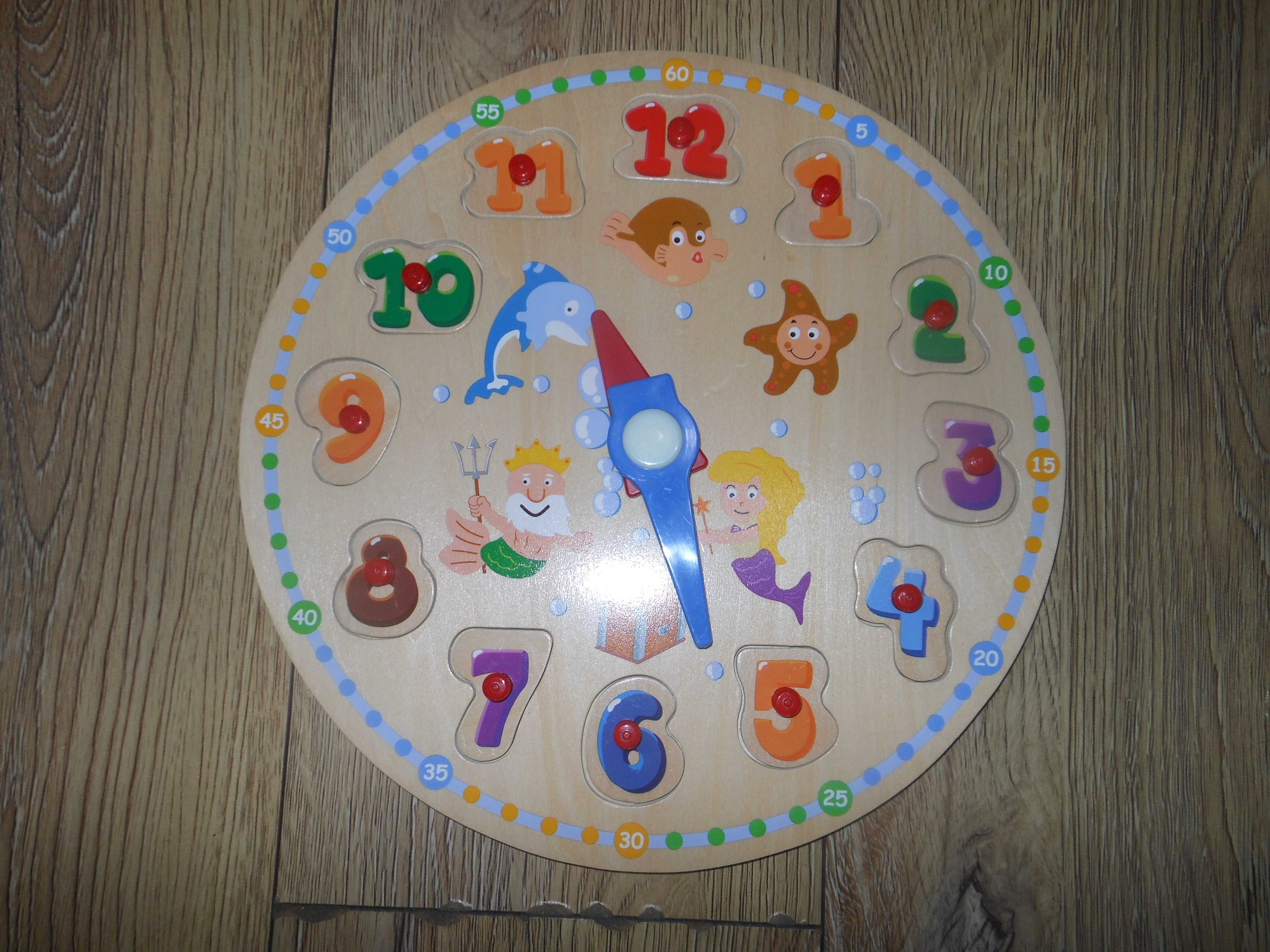 drewniane puzzle dla malucha