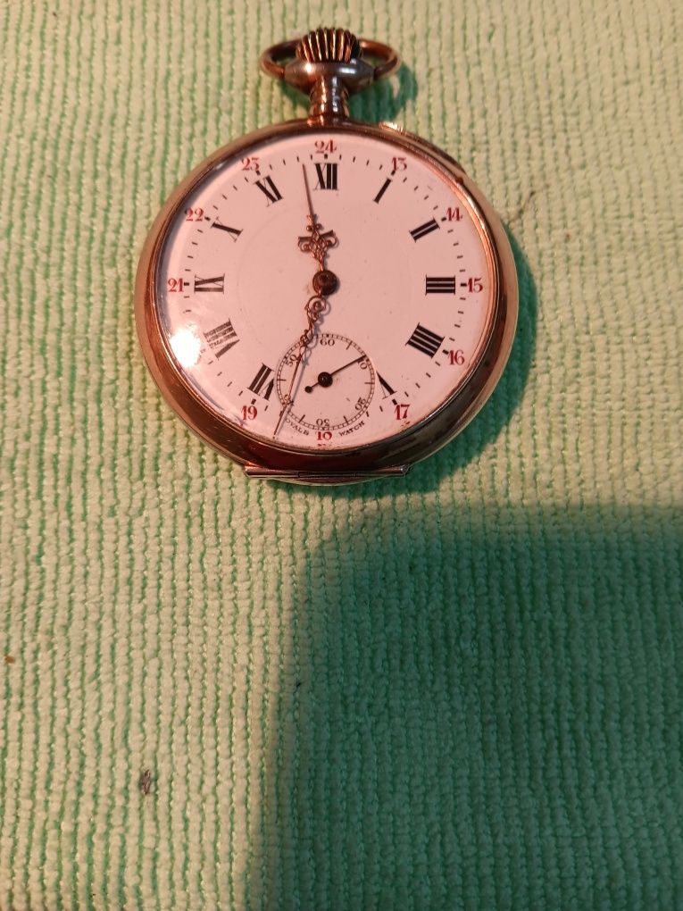 Relógio de bolso corda antigo (1930) Ancre 15 jw !