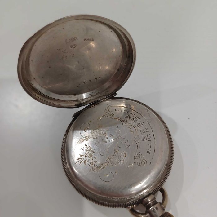 Relogio de Bolso em prata