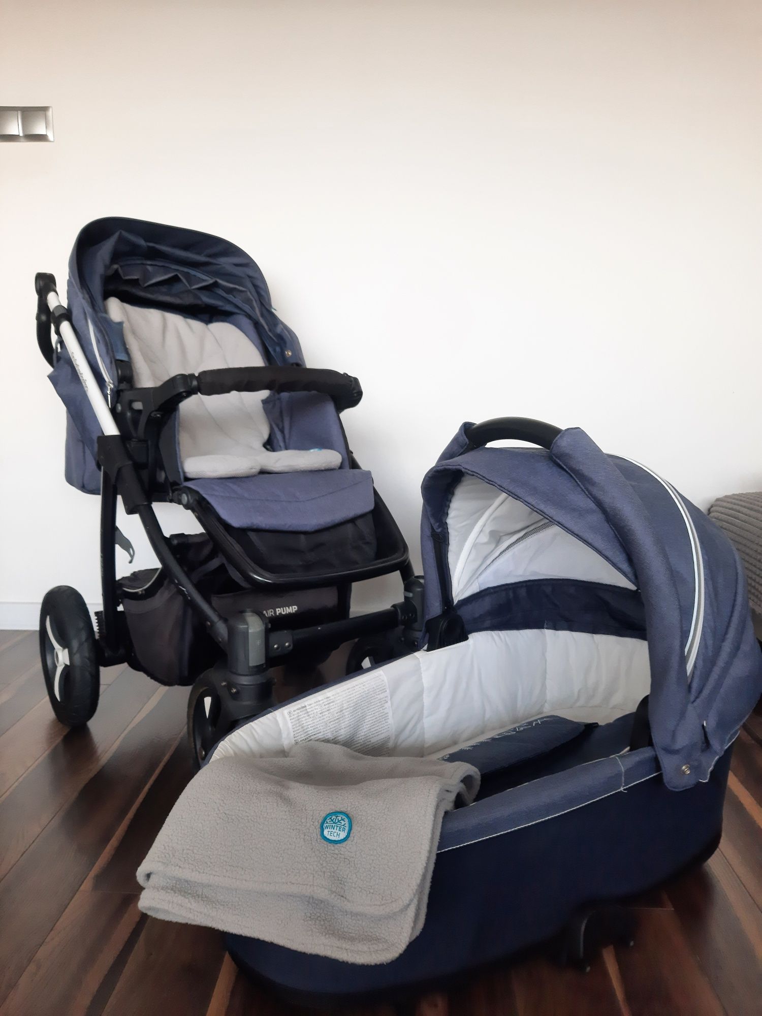 Baby design husky 2 w 1 + Winterpack