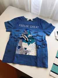T-shirt tubarão para menino