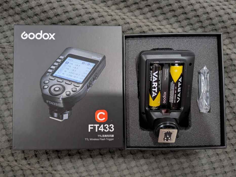 GODOX FT433C Transmissor para Canon Nunca usado