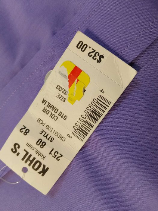 CROFT & BARROW USA - NOWA! z Metkami Koszula Męska rozmiar M