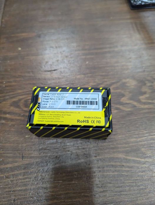 Камера FPV CADDX Ratel 2 v2  Analog black (HP070-0042) для квада, дрон