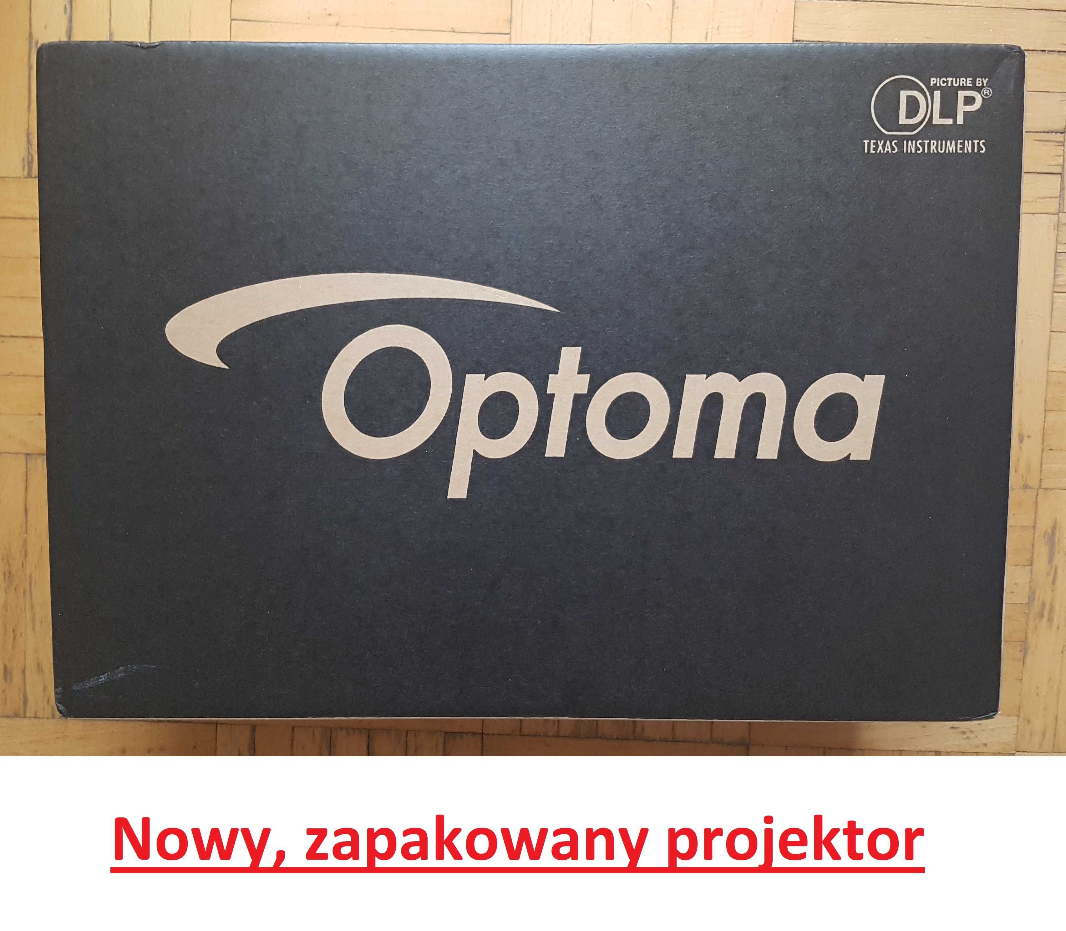 NOWY,zapakowany-rzutnik, projektor- OPTOMA EH200ST. Polecam.