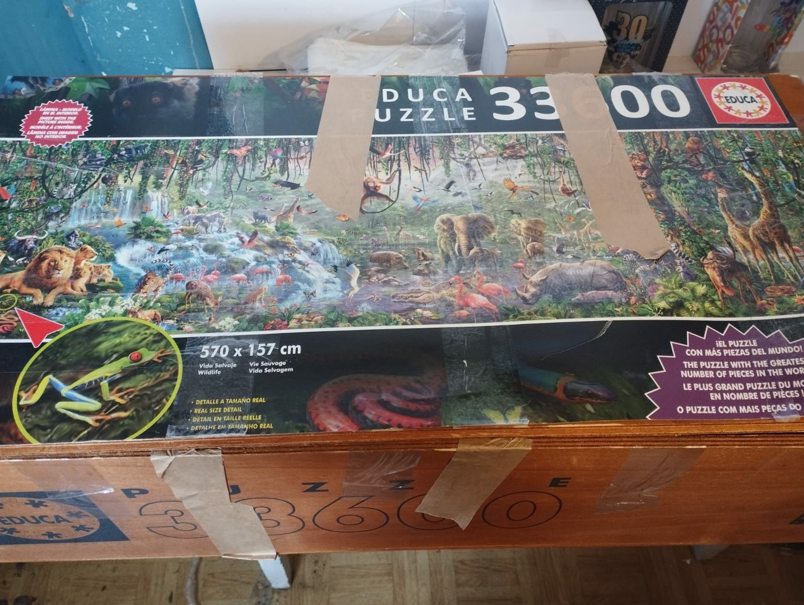 Puzzle 33600 elementów dzika przyroda