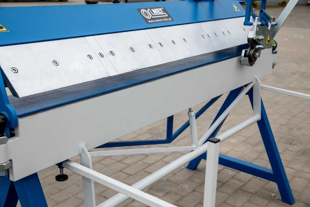 Promocja! Zaginarka segmentowa 1,50m Z20x1500 z nożem OLMET +GRATIS