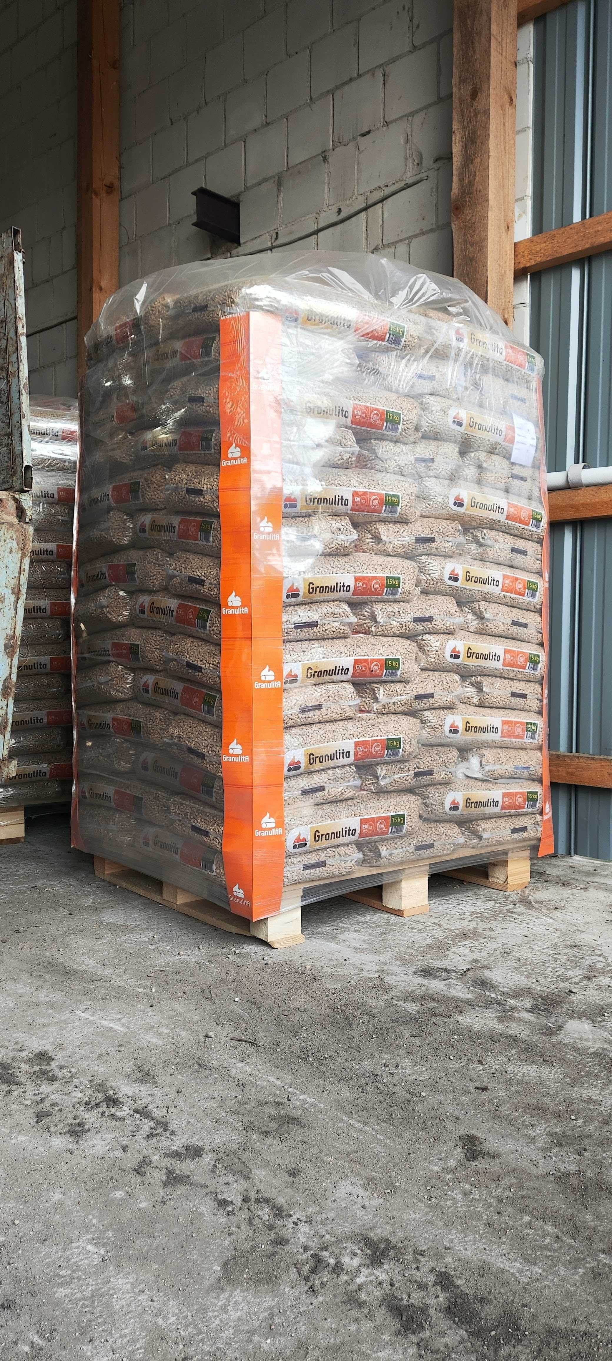 Pellet Granulita 6mm EN A1 DIN PLUS FSC Szybka Dostawa WINDA HDS