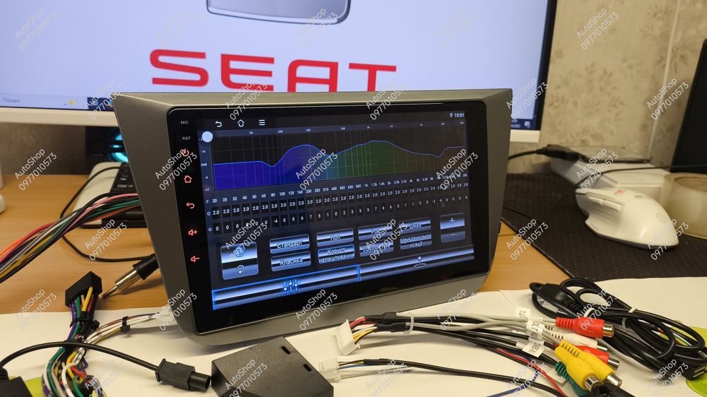 Магнітола Seat Altea XL, Leon 3 2004 - 2015р Android
