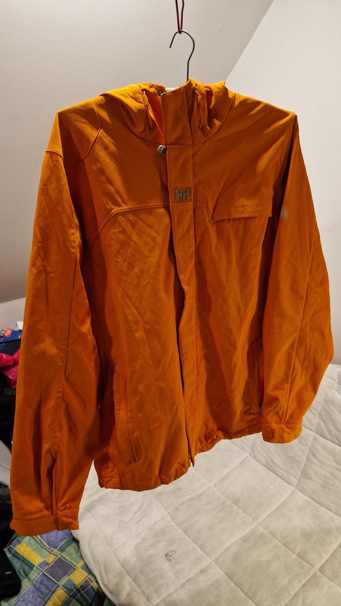 Piękna kurtka Helly Hansen  pomarancz L super