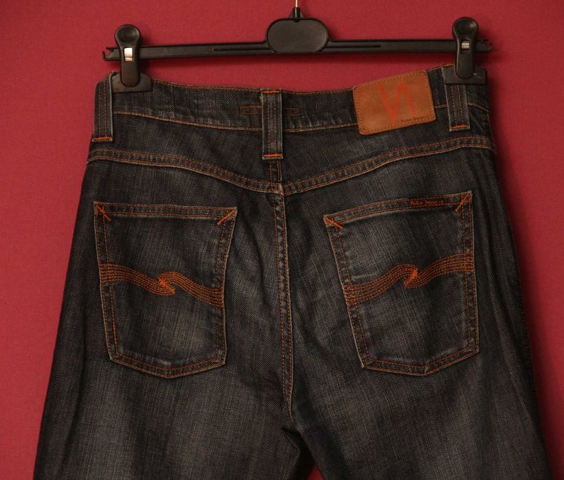 Nudie 30/34 узкие джинсы, сделаны в Италии