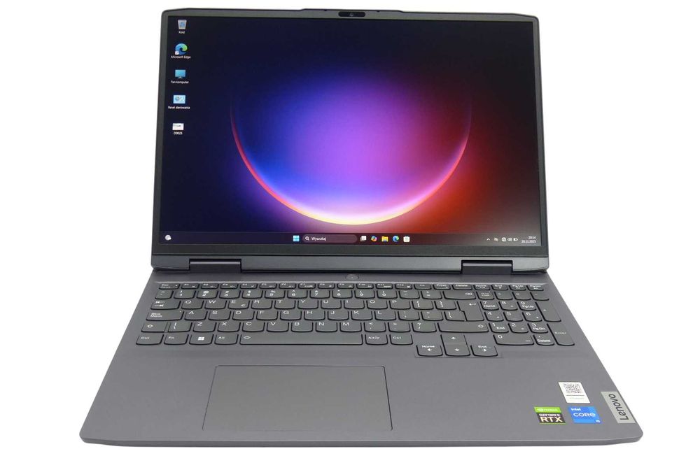 Gamingowy Lenovo LOQ 16" 144 Hz i5-13420H 16GB 512SSD RTX 4050 6GB