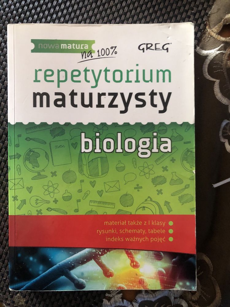 repetytorium biologia matura biologia rozszerzona greg