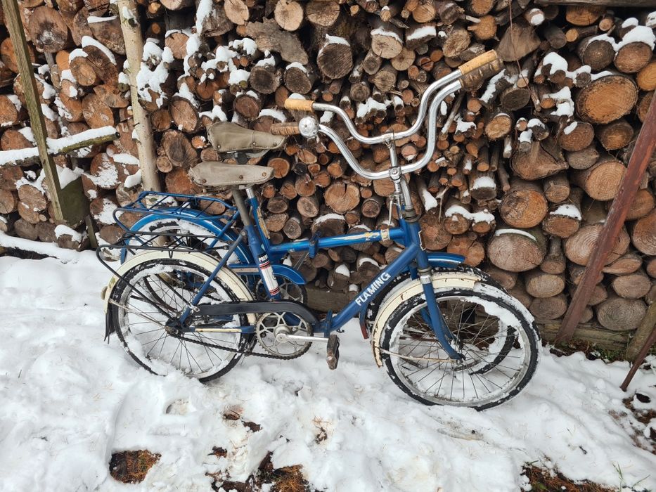 Rower składak ROMET FLAMING koła 20 cali retro vintage PRL