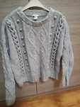 Sweter w warkoczowy splot H&M rozm.M