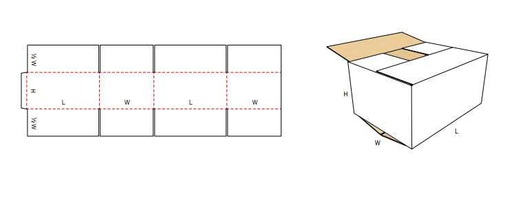 Kartony z tektury pudełka klapowe 400x200x300 239 szt.