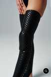 Липучі панчохи для pole dance з наколінниками чулки grippy leggins