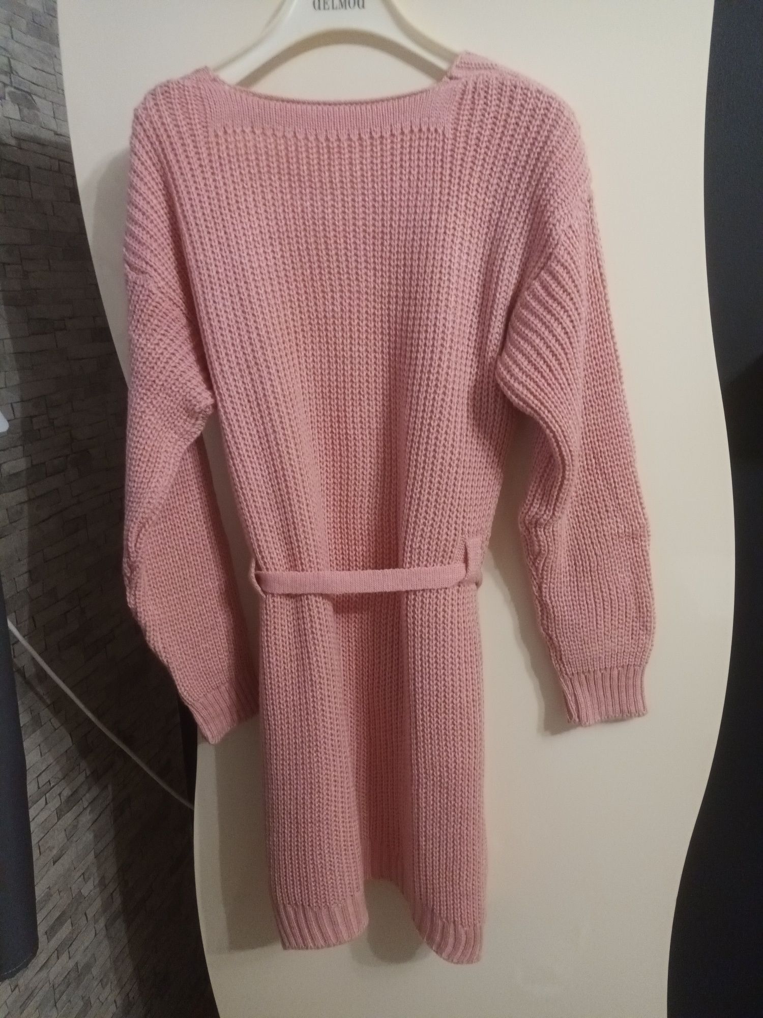 Sweter długi kardigan