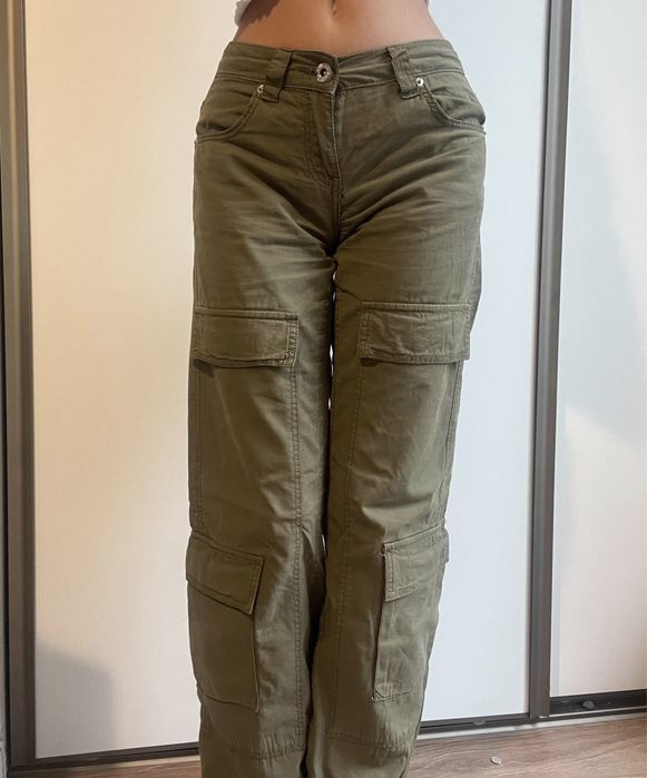 spodnie cargo drip y2k bojówki rybaczki