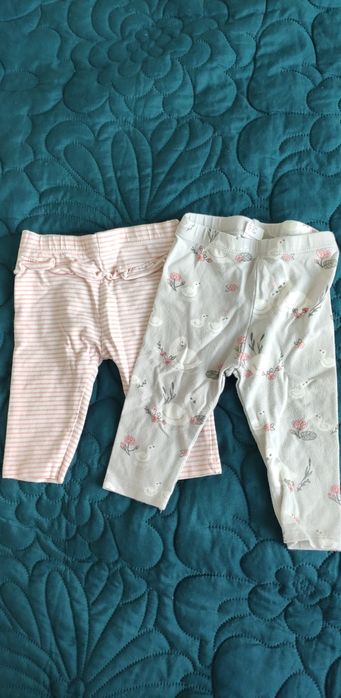 Spodenki legginsy niemowlęce 62 68