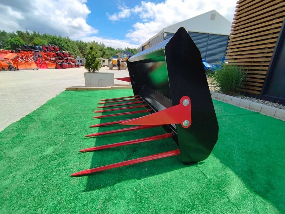 Widły Do Ciągnika 1,2m - 2m Euroramka Euro Obornika Gnoju