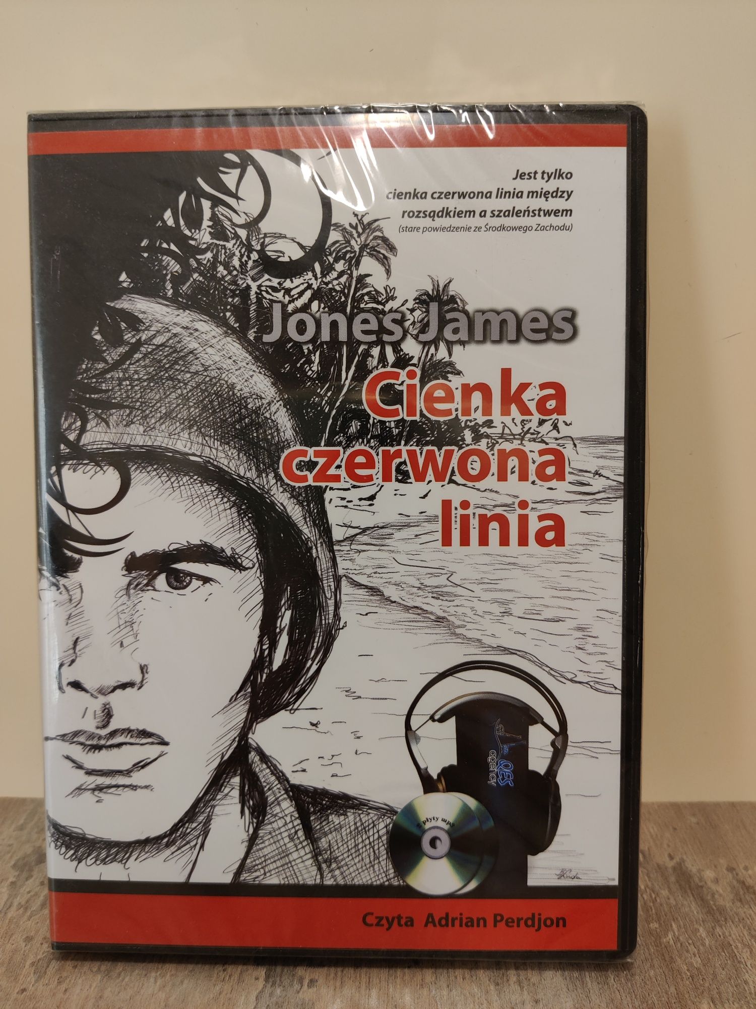 Cienka Czerwona Linia - Jones James - Audiobook CD