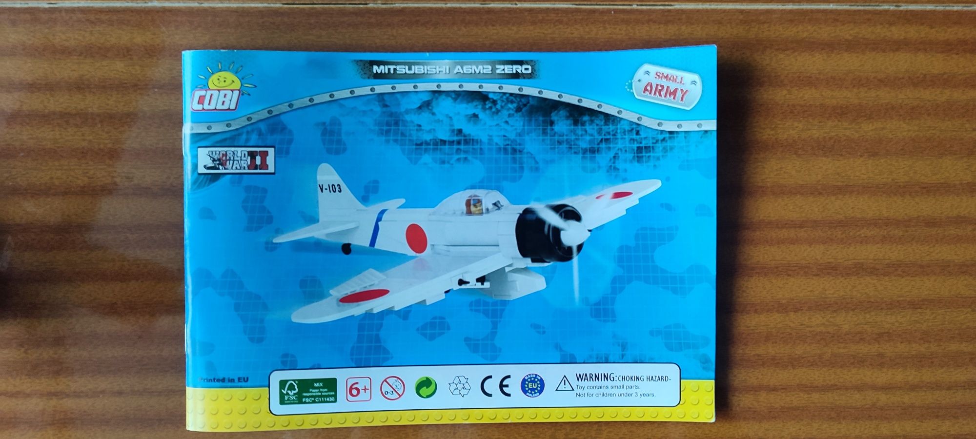 COBI 5515 Mitsubishi A6M2 ZERO Kompletny