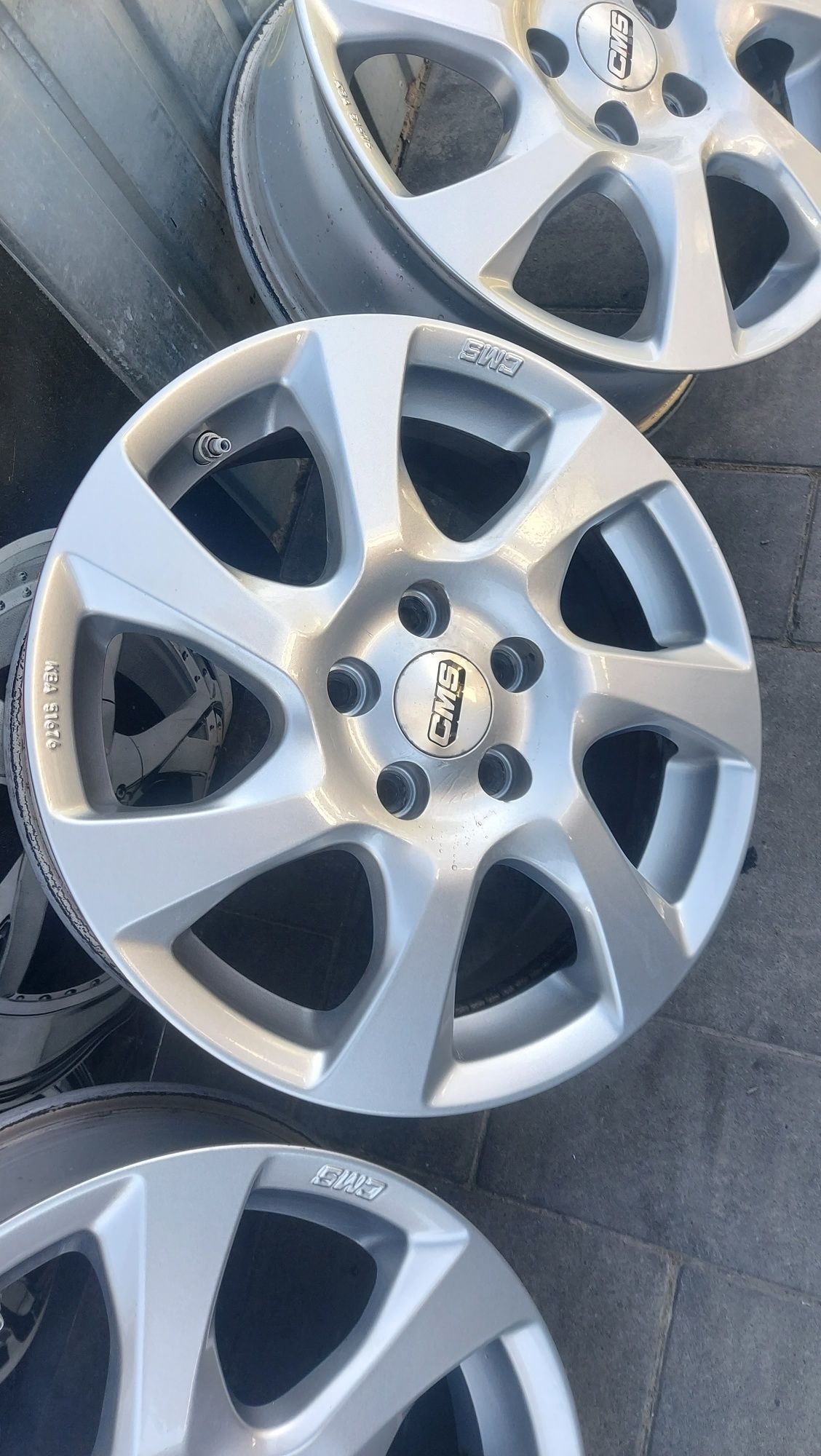 Alufelgi 16" 5x108 Ford Volvo 6.5j ET50 + Czujniki