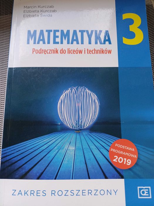 Podrecznik do matematyki technikum,liceum klasa3
