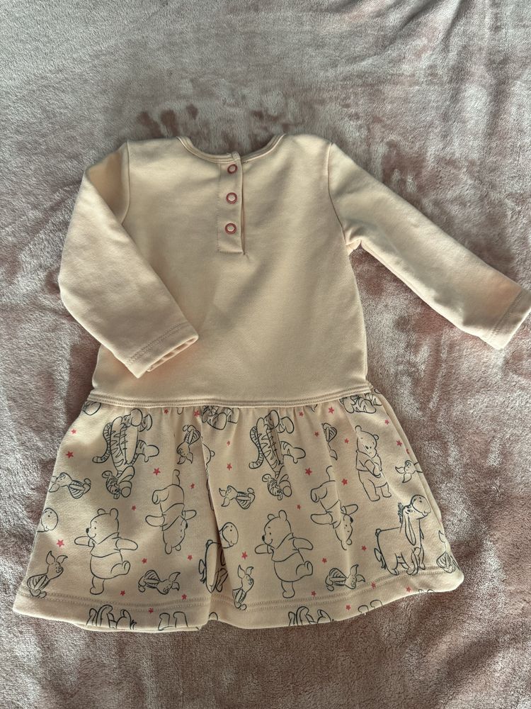 Sukienka Disney Kubuś Puchatek rozmiar 62/68