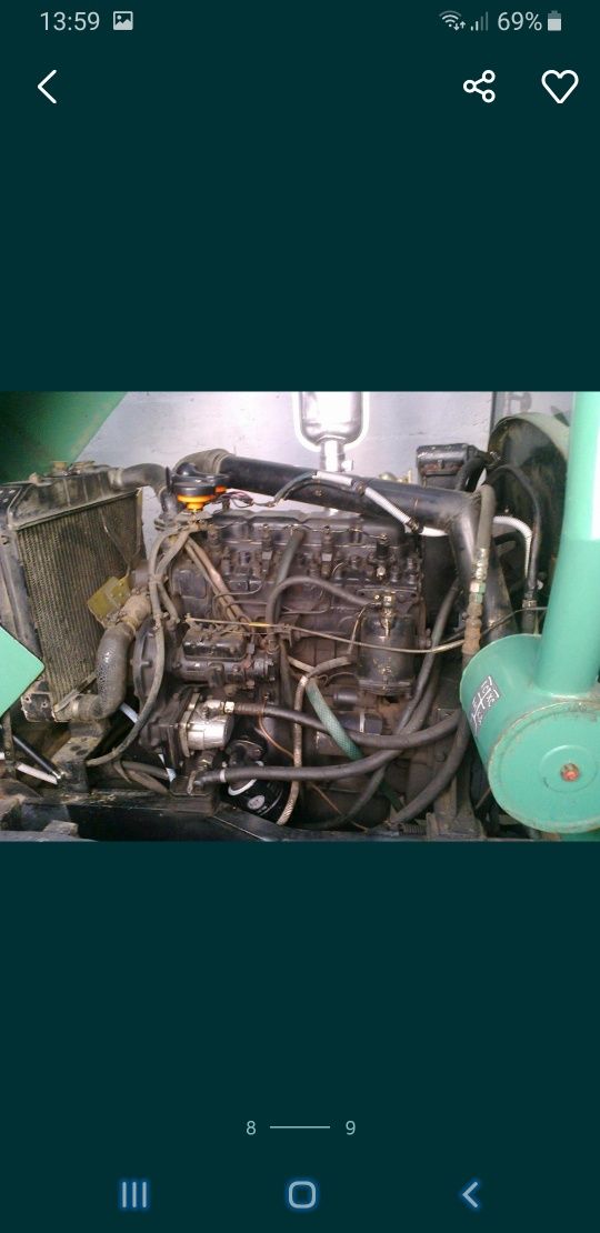 Трактор Саморобний 4×4 Ревеср, примусова гідравліка