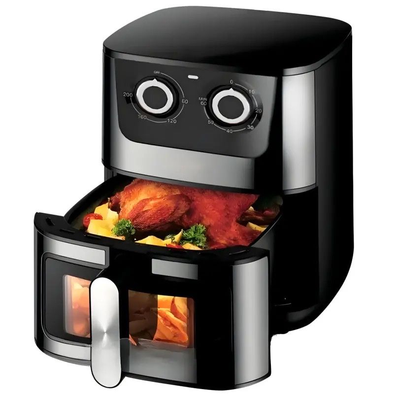 Аерогриль Rainberg RB-2269 8л 4200W аерофритюрниця мультипіч