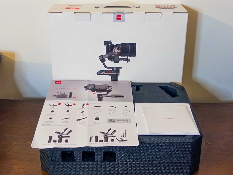 Zhiyun Tech Weebill S - Estabilizador Profissional para Câmera