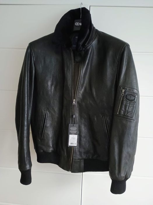 Ochnik nowa kurtka skórzana męska roz M