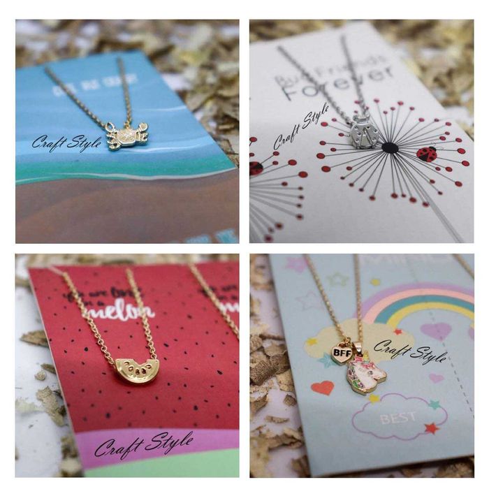 2 Colares/Fios Melhores Amigas Senhora/Mulher (4 Modelos) | NOVOS