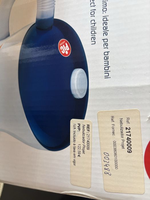 Nebulizador Ultrassónico PIC Solution AirProjet – Novo