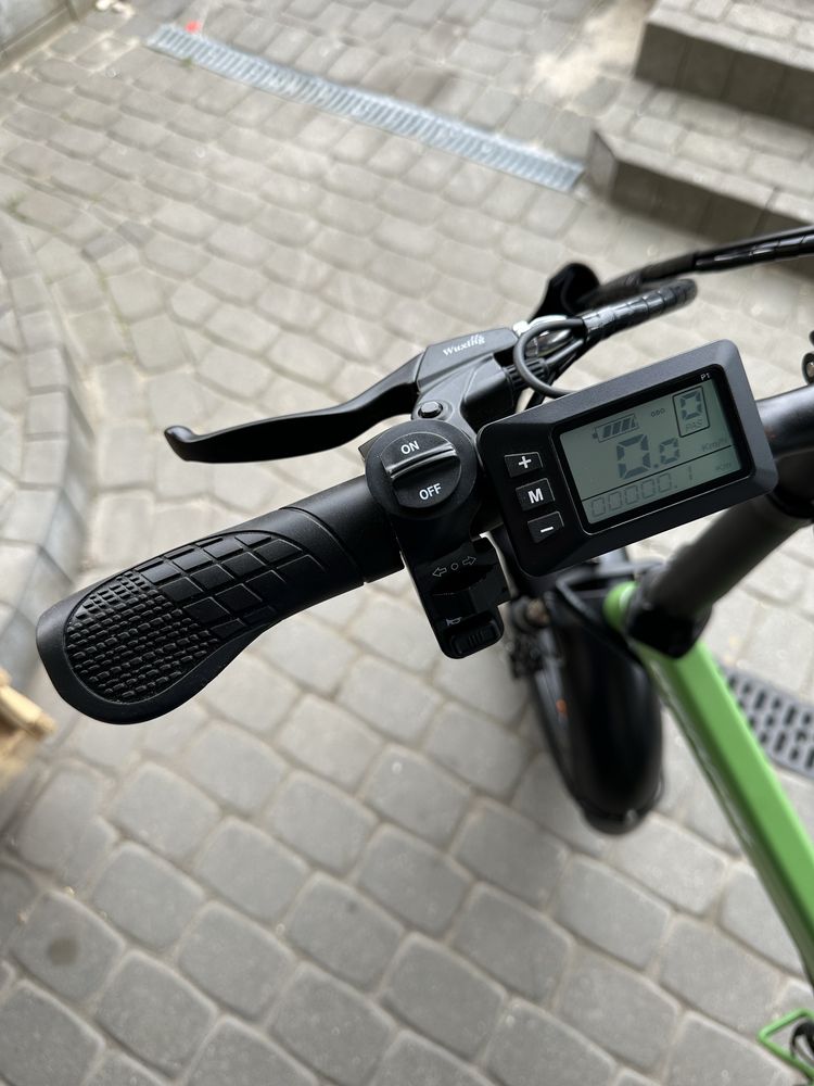 Rower elektr. GERPSI DZ2002, silnik 250W, bateria 48V 16Ah, koła 20”